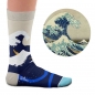 Preview: Socken Kunstwerke - Hokusai "Die große Welle vor Kanagawa"